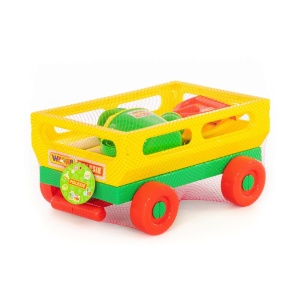 Carucior+lopata, grebla si stropitoare, 43x29x21 cm, Wader - Img 2