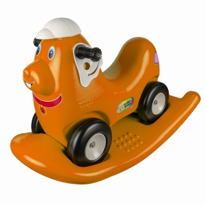 Catel balansoar 2 in 1, portocaliu - ROBENTOYS - Img 1