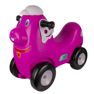Catel cu roti, roz - ROBENTOYS - Img 1