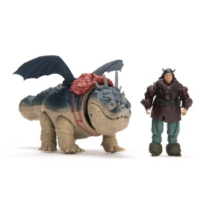CUM SA ITI DRESEZI DRAGONUL SET DRAGON GRONCKLE SI FIGURINA VIKING FISHLEGS - Img 2