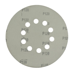 Disc abraziv pentru slefuitor cu excentric KD125.120 PROCRAFT (Set 10 buc) Diametru: 125 mm Granulatie: P120 - Img 2