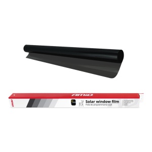 Folie fumurie pentru geamuri Super Dark Black 0.75 x 3m (5%) - Img 3