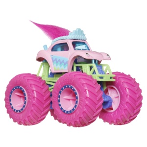 HOT WHEELS MONSTER TRUCK MASINUTA TROLLS POPPY SCARA 1:64 - Img 2