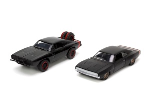 JADA FAST AND FURIOUS SET MASINUTE METALICE DODGE CHARGER RT SI DODGE CHARGER WIDEBODY SCARA 1:32 - Img 2