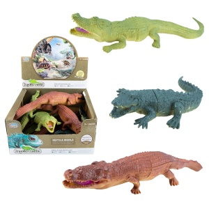 Jucarie elastica, Crocodil cu articulatii - Img 1