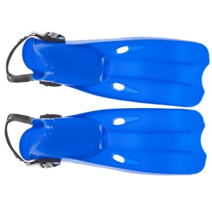 Labe de Inot si Scufundari, marime M (22,5-24,5 cm), culoare Albastra - Img 4