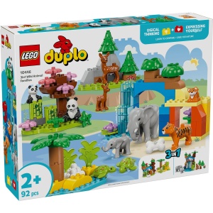LEGO DUPLO FAMILII DE ANIMALE SALBATICE 3 ÎN 1 10446 - Img 1