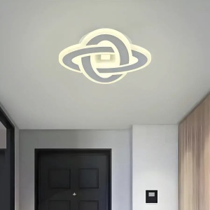 Lustra LED CRINELLA 19W, Diametru 20cm, lumina Rece/Calda/Neutra, Alb - Img 1
