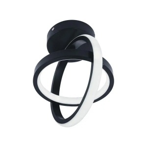 Lustra LED VERTEX GYRO 42W, lumina Rece/Calda/Neutra, Negru - Img 3