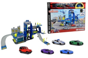 MAJORETTE CREATIX SET SECTIA DE POLITIE CU SUNETE SI LUMINI - Img 1