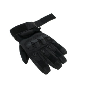 Manusi Tactice cu elemente de protectie, marime XL, cu destinatie Moto, ATV, SSV, QUAD, culoare Neagra - Img 5