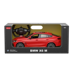 MASINA CU TELECOMANDA BMW X6 M ROSU SCARA 1 LA 14 - Img 1