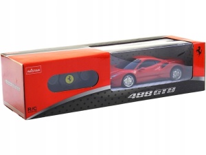 MASINA CU TELECOMANDA FERRARI 488 GTB ROSU SCARA 1 LA 24 - Img 1