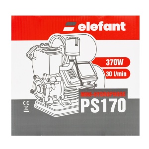 Mini Hidrofor Elefant PS170 fonta, silentios, 0.37 kW, turbina bronz, max 1.8 bari - Img 5