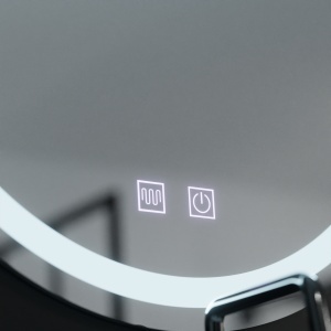 Oglinda LED Rotunda, 70cm, Lucea Touch, Sistem Dezaburire, Dimabila - Img 2