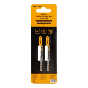 Panza fierastrau pendular pentru Lemn, Set 2 buc 76X50 mm RT101AO ROTOR - Img 2