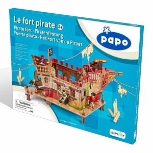 PAPO FIGURINA PUZZLE 3D CORABIE PIRATI - Img 1
