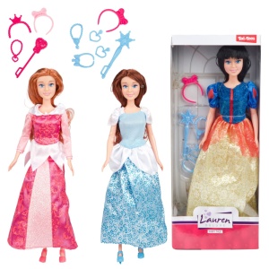Papusa printesa, cu accesorii - Toi-Toys - Img 1