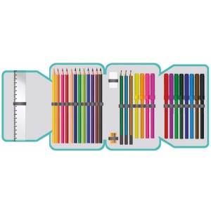 Penar echipat, 1 fermoar, 2 extensii, 30 piese, T-REX - YOLLO - Img 2
