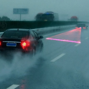 Proiector de ceata cu Raza Laser Anti-Accident, alimentare 12V, culoare rosie, pentru vehicule Off-Road, ATV, SSV - Img 3