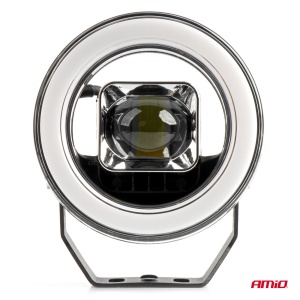 Proiector LED cu Angel Eye model AWL58, pozitie, semnalizare, faza lunga/scurta, pentru Off-Road, ATV, SSV, putere 45W, 8000lm, tensiune 9-36V, dimensiuni 114,5 x 114,5 x 52 mm - Img 6
