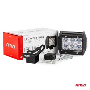 Proiector LED pentru Off-Road, ATV, SSV, culoare 6500K, 1440 lm, tensiune 9 - 36V, dimensiune 95 x 77 mm - Img 12