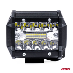 Proiector LED pentru Off-Road, ATV, SSV, putere 60W, culoare 6500K, tensiune 9-36V, dimensiuni 95 x 74 x 55 mm - Img 3