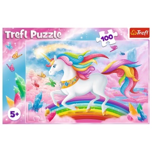 PUZZLE TREFL 100 LUMEA DE CRISTAL A UNICORNILOR - Img 3