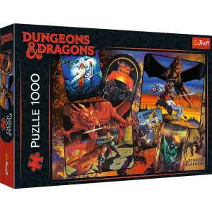 PUZZLE TREFL 1000 DUNGEONS DRAGONS - Img 1