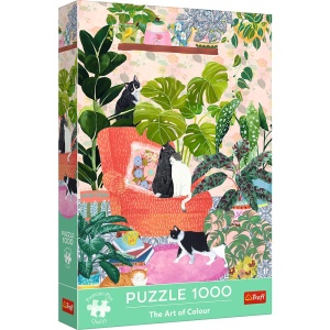 PUZZLE TREFL 1000 PREMIUM PLUS CASA DULCE CASA - Img 1