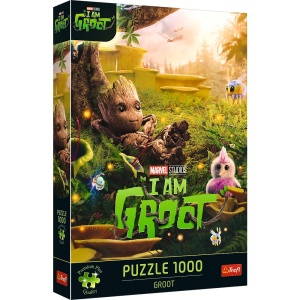 PUZZLE TREFL 1000 PREMIUM PLUS MARVEL GROOT - Img 1