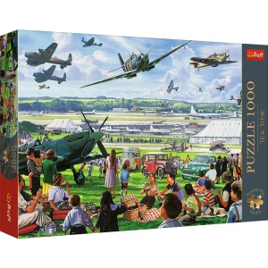 PUZZLE TREFL 1000 PREMIUM PLUS TEA TIME SHOW AERIAN - Img 1