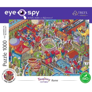 PUZZLE TREFL 1000 UFT EYE SPY ROMA - Img 3
