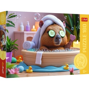 PUZZLE TREFL 160 CAPIBARA LA SPA - Img 1