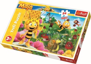 PUZZLE TREFL 24 MAXI LUMEA LUI MAYA - Img 1