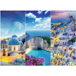 PUZZLE TREFL 3000 VACANTA IN GRECIA - Img 2