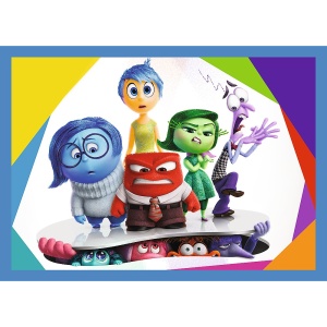 PUZZLE TREFL 4IN1 DISNEY INSIDE OUT 2 O LUME PLINA DE EMOTII - Img 2