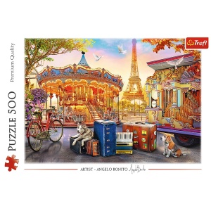 PUZZLE TREFL 500 SARBATOARE IN PARIS - Img 3