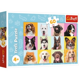 PUZZLE TREFL 60 CATEI DRAGUTI - Img 1