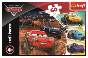 PUZZLE TREFL 60 FULGER MCQUEEN CU PRIETENII - Img 3