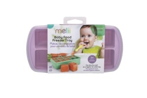 RECIPIENT REFRIGERARE HRANA BEBE, MELII, ROZ 59 ML X 10 CUB - Img 1