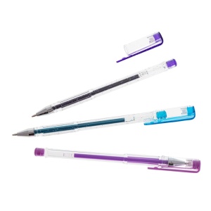 Set 50 piese, Pixuri cu gel multicolor cu sclipici (glitter) - Img 6