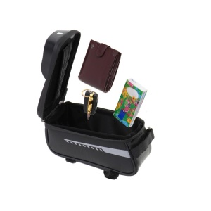 Suport Telefon IMPERMEABIL tip Geanta, montaj pe Motocicleta sau Bicicleta - Img 9