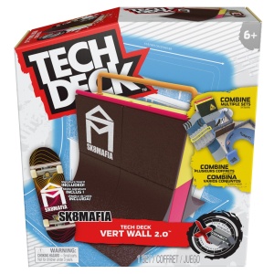TECH DECK PACHET XCONNECT FINGERBOARD SK8MAFIA VERT WALL - Img 1