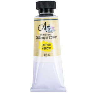 Tempera Art, GALBEN LAMAIE, 45ml, 6 buc/set - ARTLINE - Img 2