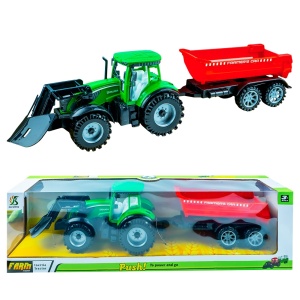 Tractor cu frictiune si remorca - Img 1