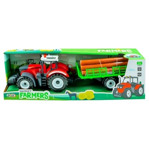 Tractor cu remorca lemne - Img 2