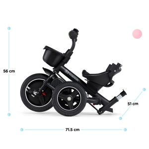 TRICICLETA KINDERKRAFT SPINSTEP, GREY - Img 2