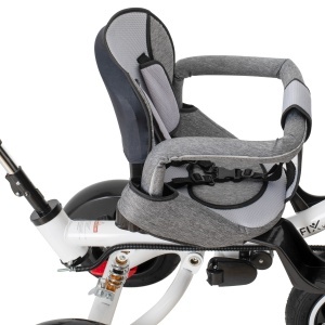 Tricicleta si Carucior pentru copii Premium TRIKE FIX V3 culoare Gri - Img 5
