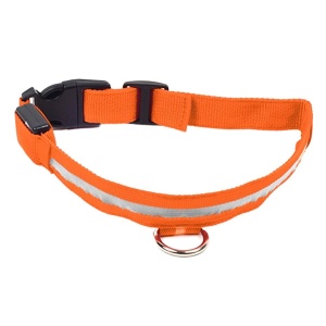 Zgarda iluminata cu LED Orange, pentru caine sau pisica, AVX-AG232C - Img 1